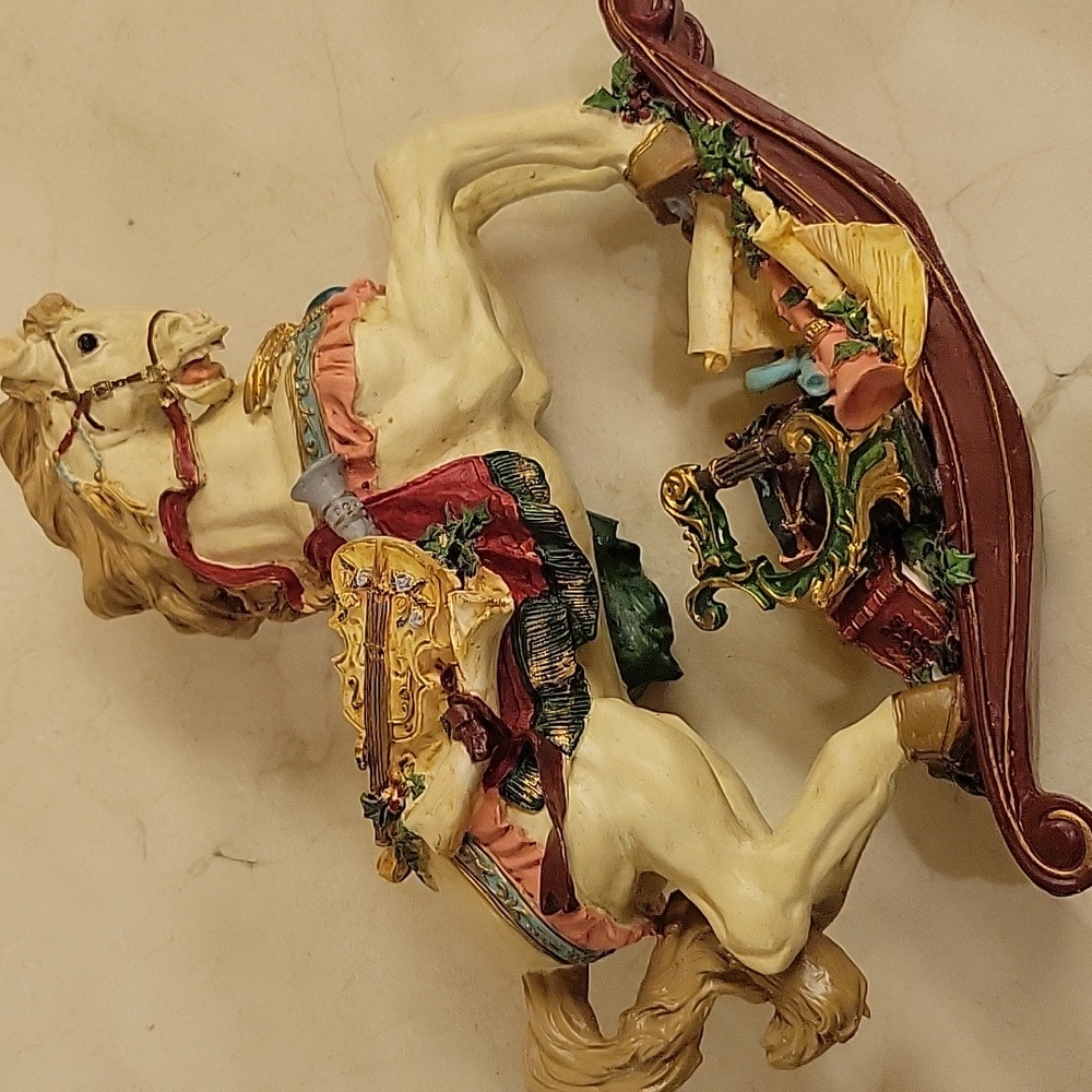 Decorative Rocking Horse Figurine